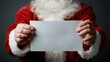 © Johannes - Santa Claus holding an empty wish list in his hands, no logos, no brands