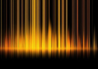 Poster - Abstract Golden Light Streaks Background