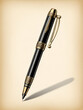 © Timothy - vintage ink pen isolated