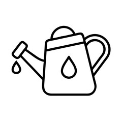 Poster - Watering can vector illustration for gardening and plant care needs perfect for garden design projects