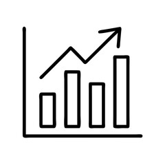 Poster - Growth chart infographic business statistics analysis financial report data visualization diagram trend