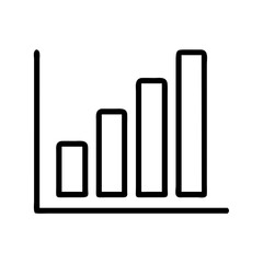 Poster - Bar chart graph diagram infographic data analysis statistics report presentation illustration vector