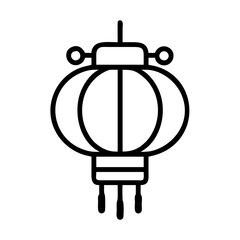 Poster - Vector illustration of chinese new year lantern decoration for festive celebrations design, art