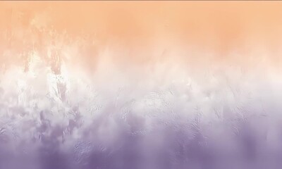 Wall Mural - soft colorful gradient transitioning from warm orange to cool purple background