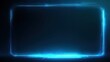 © Zaki - Futuristic glowing blue rectangle