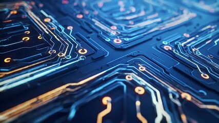 Abstract circuit board pattern