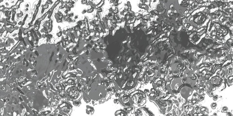 Aufkleber - Abstract grunge texture in grayscale evoking liquid forms and organic shapes for background design