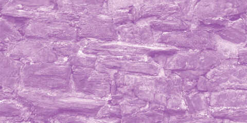 Aufkleber - Abstract purple stone wall texture background displaying a weathered rustic surface suitable for decorative design elements