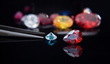 ruby Is red gem Beautiful by nature For making expensive jewelry