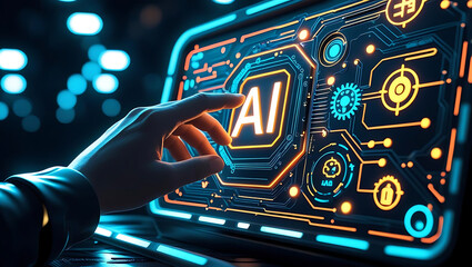 Artificial Intelligence Technology Interface Interaction Digital Future