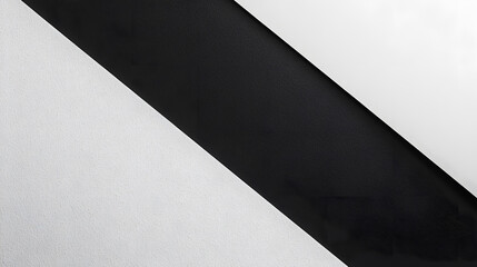 Poster - Diagonal Black and White Abstract Texture: Minimalist Design, Graphic Background.
