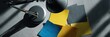 © Ryzhkov - Modern Professional Study Essentials with Sticky Notes on Desk Lamp High-Quality Productivity and Time Management Concept for Educational Content