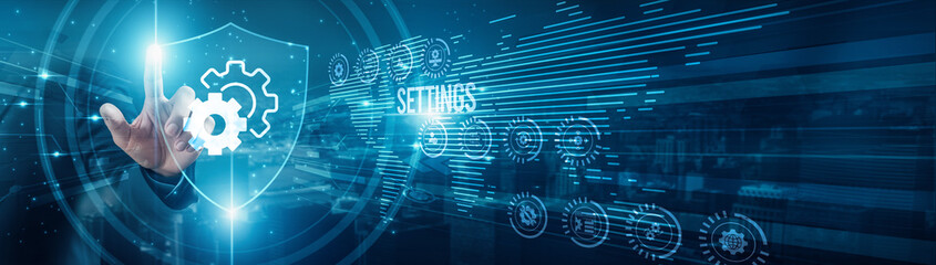 System administrator protecting configuration system settings controls, access preferences customization interface security permissions environment functionality optimization.