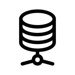 Poster - Database Icon Vector From Web Design Set