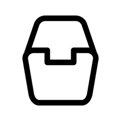 Poster - Archive Icon Vector From Web Design Set