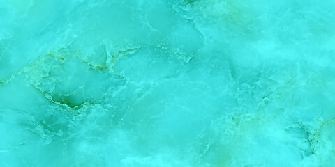 Poster - Beautiful light blue and green marble texture It features an array of soft turquoise, White and slightly bluish green or beige veining runs organically across the surface using for wall decor.