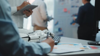 Poster - AI-enhanced technology helping business professionals assess performance, refine strategies, and improve workplace productivity. Noogenesis AI
