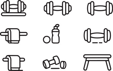 Fototapete - Modern minimalist icon featuring a stylized human figure in a clean silhouette against a vibrant background perfect for digital interfaces