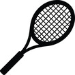 © Smart Craft SVG - Tennis Silhouette Vector - Racket and Sport Theme - Summer, Wimbledon, and Fitness Illustration