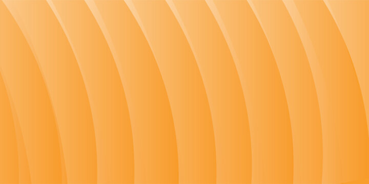 Vector orange line background curve element with white space for text and message design, overlapping layers, vector