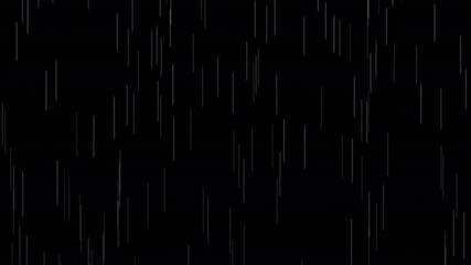 Rain Overlay Animation | Alpha Loop
