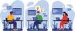 © Best_Design - Diverse software developers coding innovative applications, programming responsive websites, collaborating on digital solutions, and building