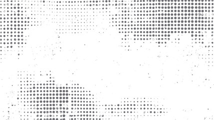 Aufkleber - abstract dotted world map halftone overlay. grunge pattern with faded texture. high resolution globa