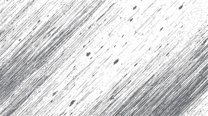 Poster - Diagonal scratchy lines in grunge style. Abstract rough texture overlay design. High contrast artistic surface pattern.