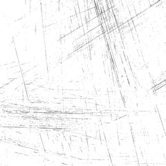 Aufkleber - chaotic grunge line scratch texture. abstract linear distressed background overlay. high contrast su
