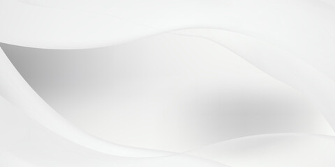 Fototapete - abstract white background with gradient color and artistic dynamic line decoration.vector modern eps10