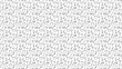 © Decent Discoveries - Seamless pattern featuring house, paint bucket, roller, brush, and air conditioner outlines on white