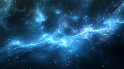 Wall Mural - Abstract cosmos background. Space dark background with fragment of our galaxy