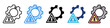 © adi_sena - Damage icon set multiple style collection