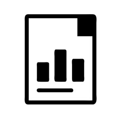 Poster - Business report data analysis chart graph document file statistics information presentation diagram infographic  