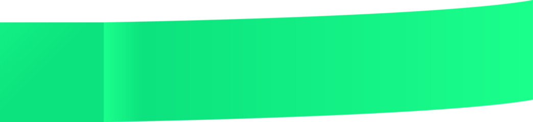 Poster - Bright green curved banner filling the frame creating a vivid backdrop, perfect for presentations, websites, or any project needing a vibrant and attention grabbing element