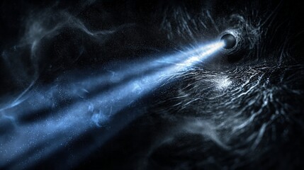 Wall Mural - Cosmic Comet Streaking Through Deep Space