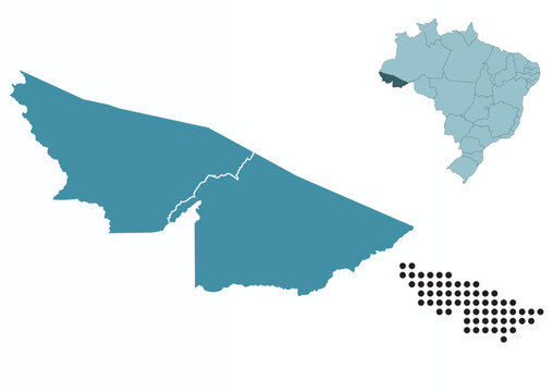 Set maps of  Acre state