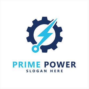 Energy logo design template