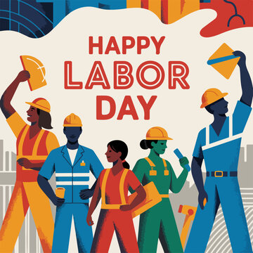 Happy labor day typography , Happy labor day lettering ,  labor day 
