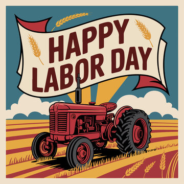 Happy labor day typography , Happy labor day lettering ,  labor day 