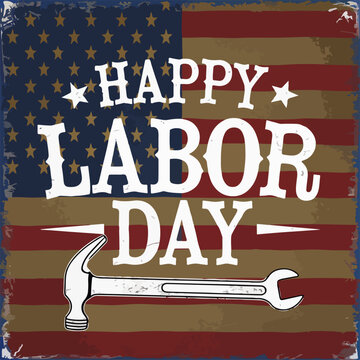 Happy labor day typography , Happy labor day lettering ,  labor day 
