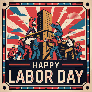 Happy labor day typography , Happy labor day lettering ,  labor day 