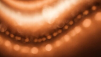 Wall Mural - Abstract orange bokeh texture; blurred background; design element