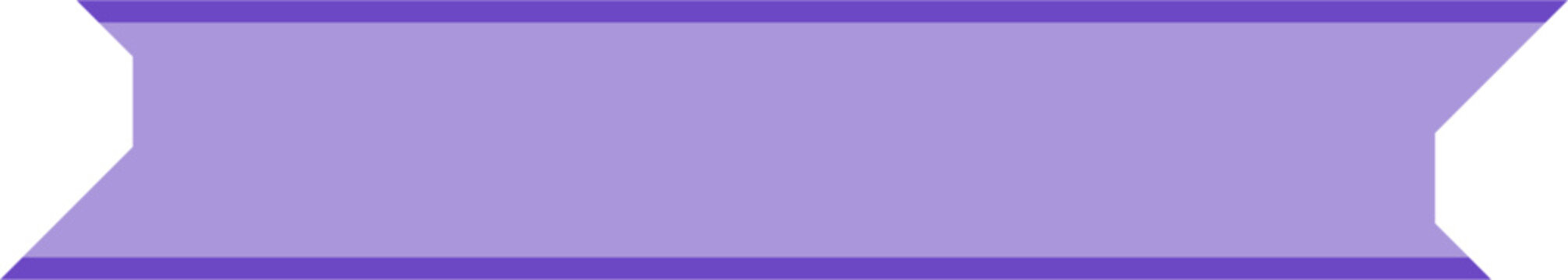 Glitch style header text box frame