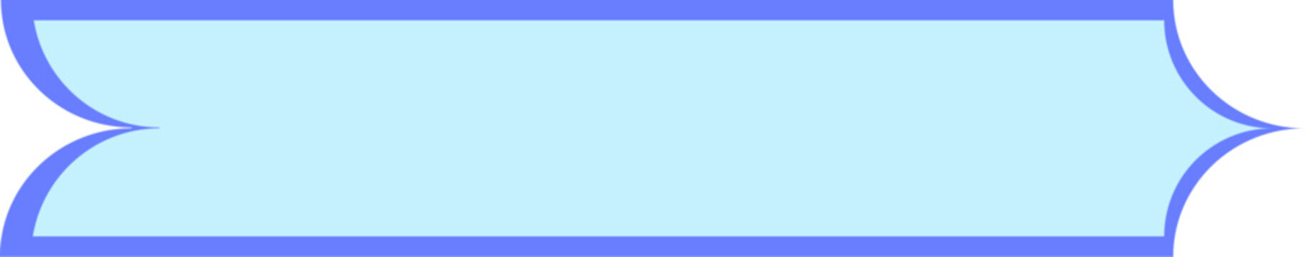 Colorful abstract text header container