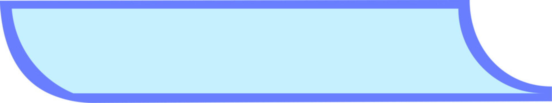 Modern shape frame for text layout