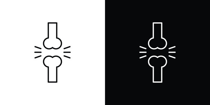 Bones icon Simple Set. Vector icons for graphic design template.