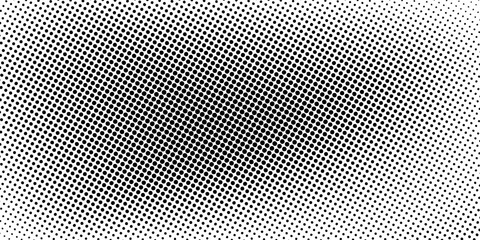 Wall Mural - Dot gradation texture. Retro halftone gradient background.