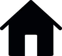 Fototapete - Simple Home Icon Design