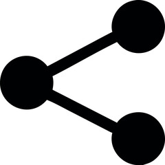 Fototapete - Share Icon Design with Arrow in a Square Suitable for Web and App